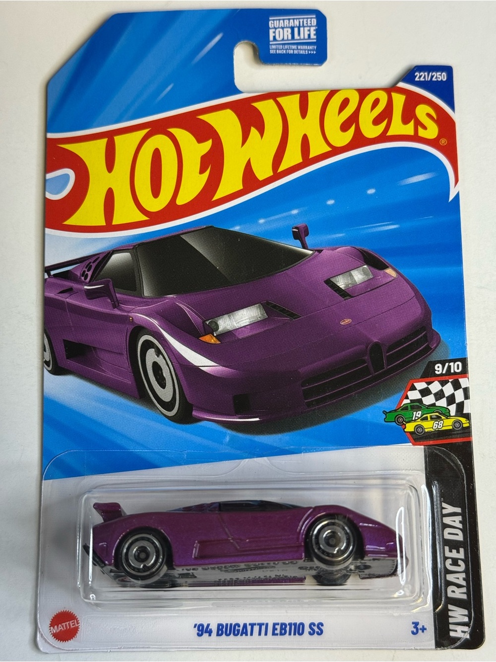 Hot Wheels ‘94 BUGATTI EB110 SS HW: RACE DAY 9/10